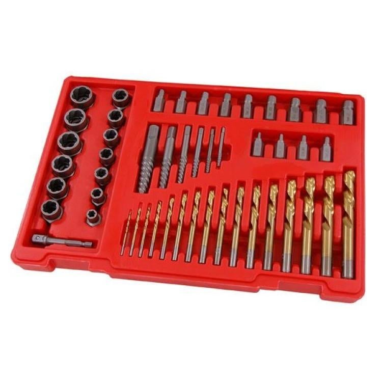 Bout verwijder trekker set extractor set met boren 48 delig, Ophalen of Verzenden, Nieuw