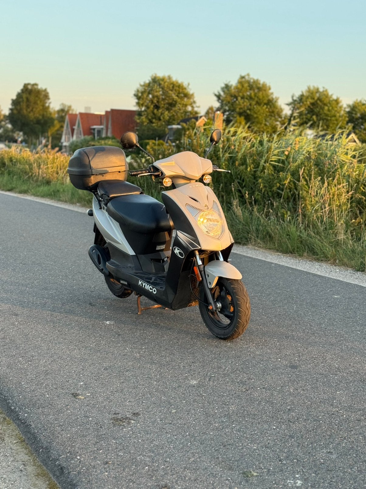 Nette Kymco Agility - snor kenteken, Ophalen, Zo goed als nieuw, Benzine, Agility