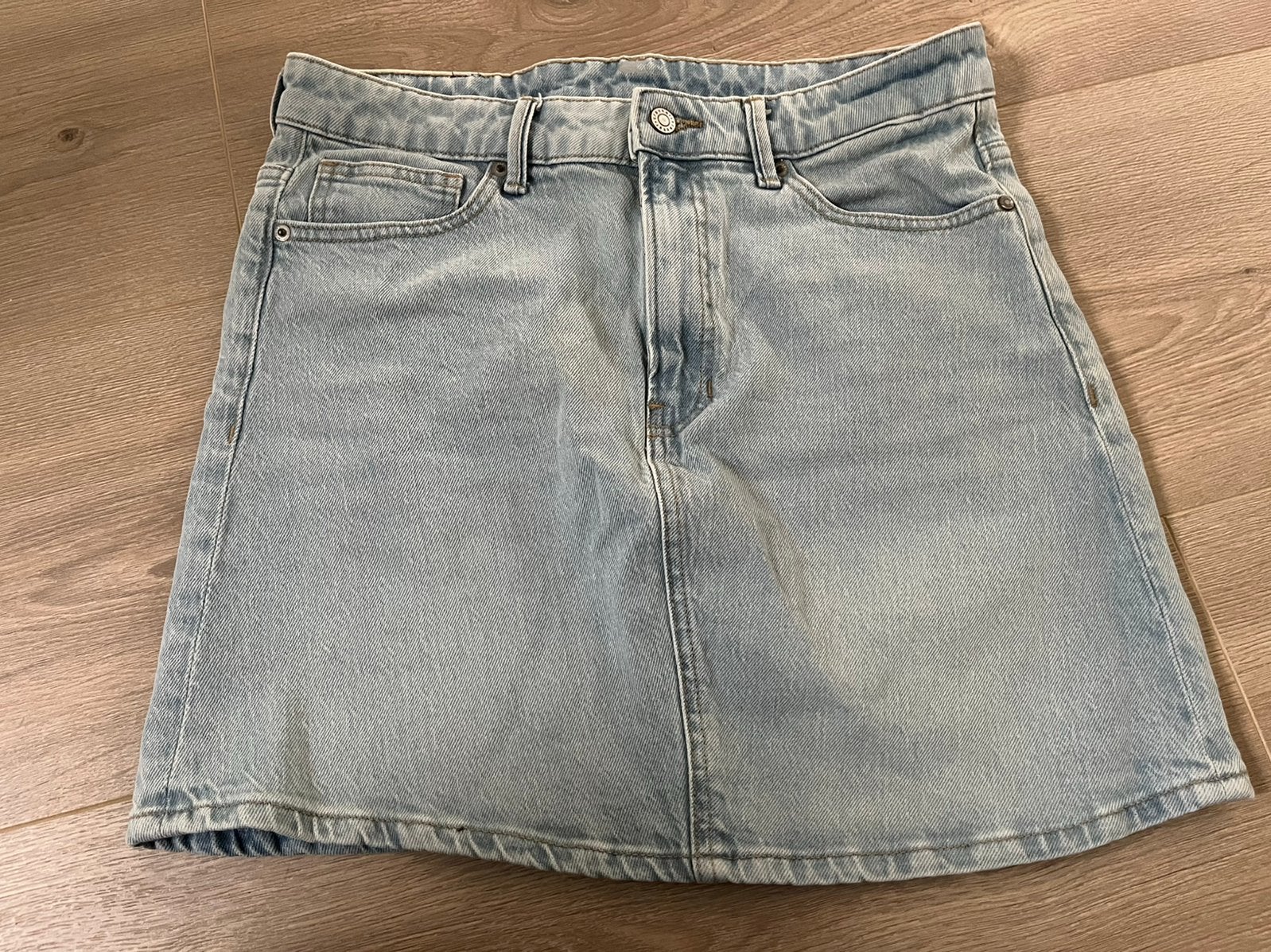 Spijkerrok maat M (als nieuw), Kleding | Dames, Ophalen of Verzenden, Zo goed als nieuw, Blauw, Boven de knie