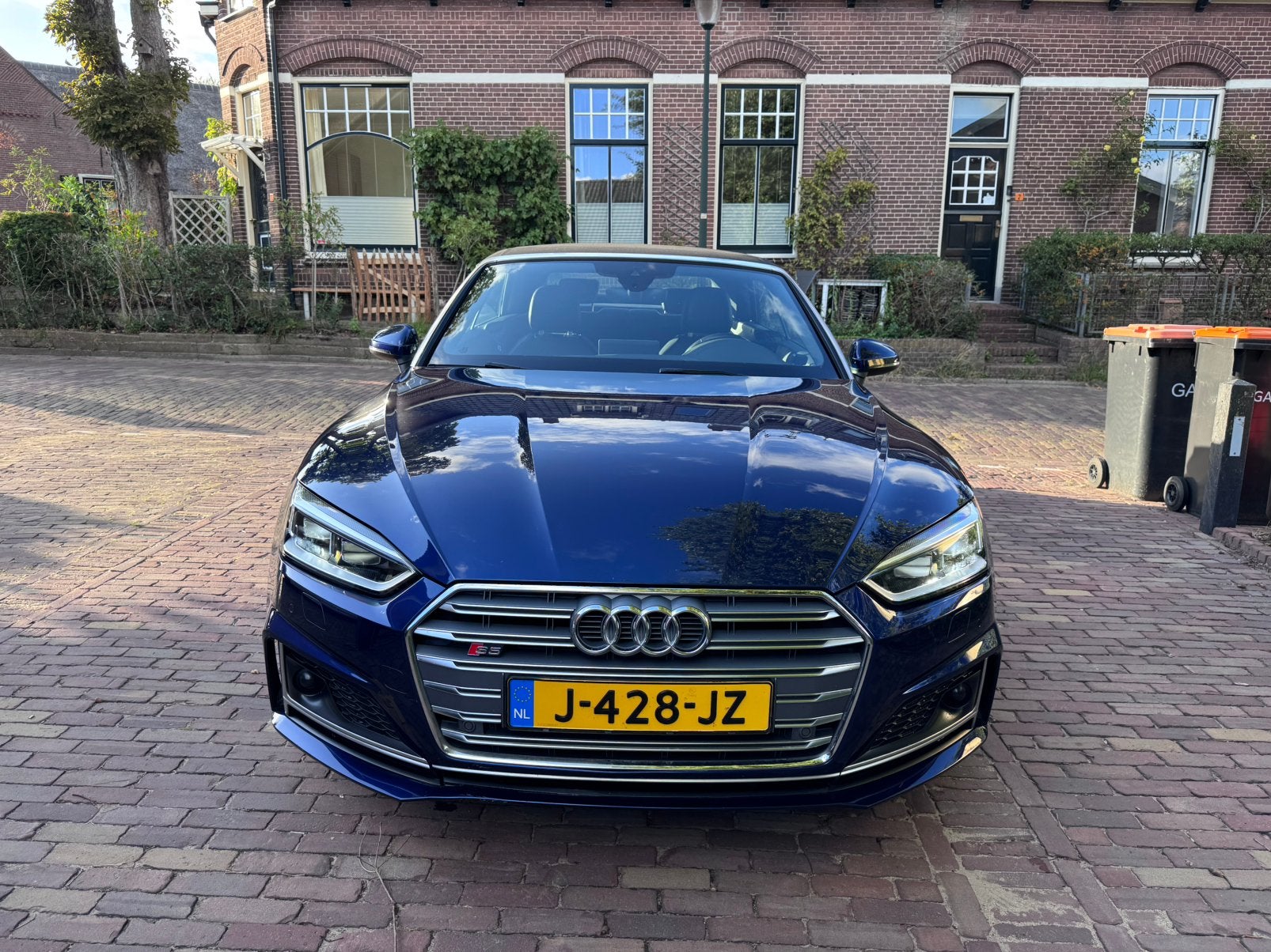 Audi A5 S5 3.0 Tfsi Quattro 354pk S Cabrio 2017 Blauw, 2995 cc, Cabriolet, Vierwielaandrijving, Particulier