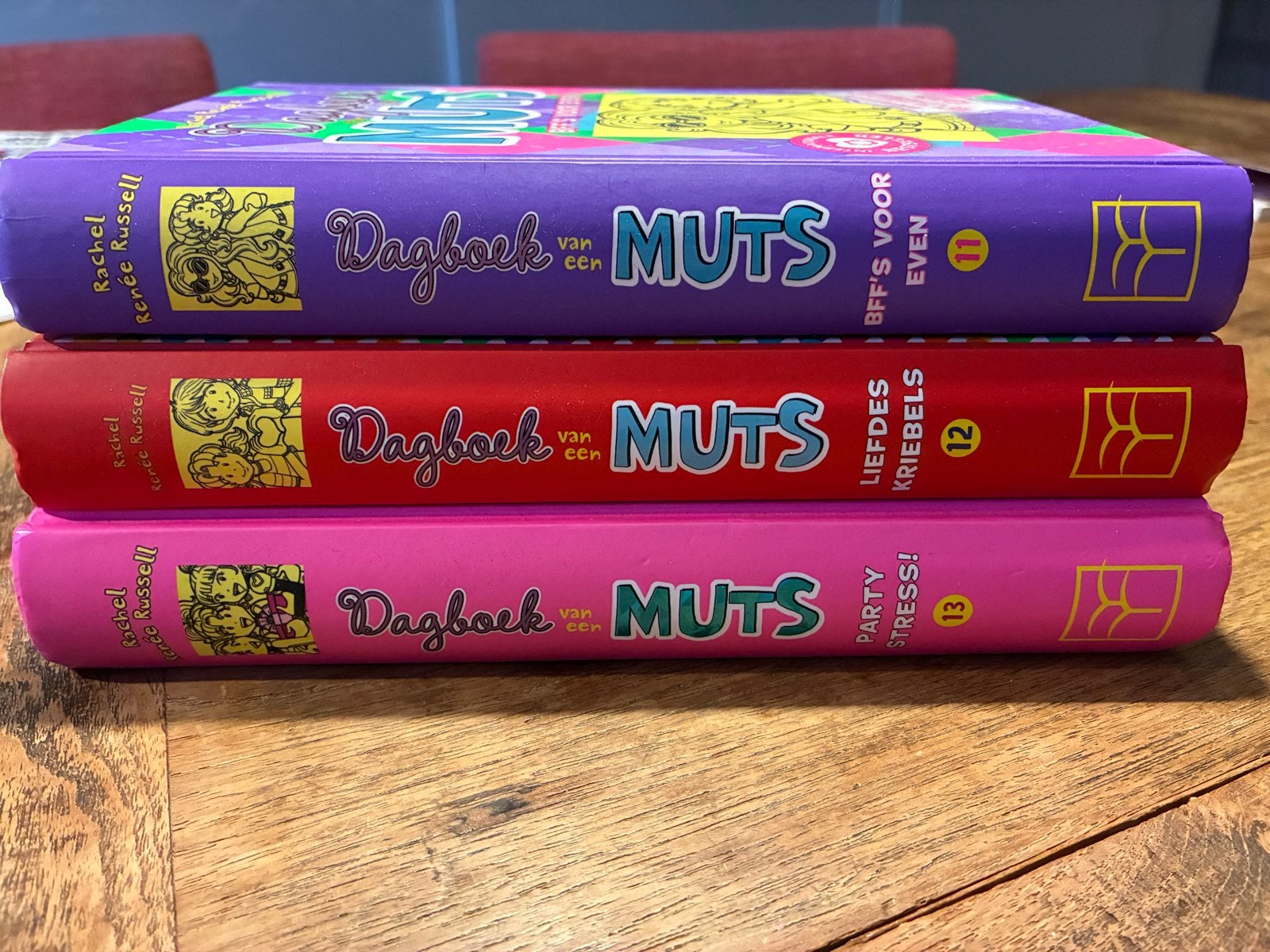Dagboek van een muts - deel 11+12+13, Boeken, Ophalen, Zo goed als nieuw, Rachel Renée Russell