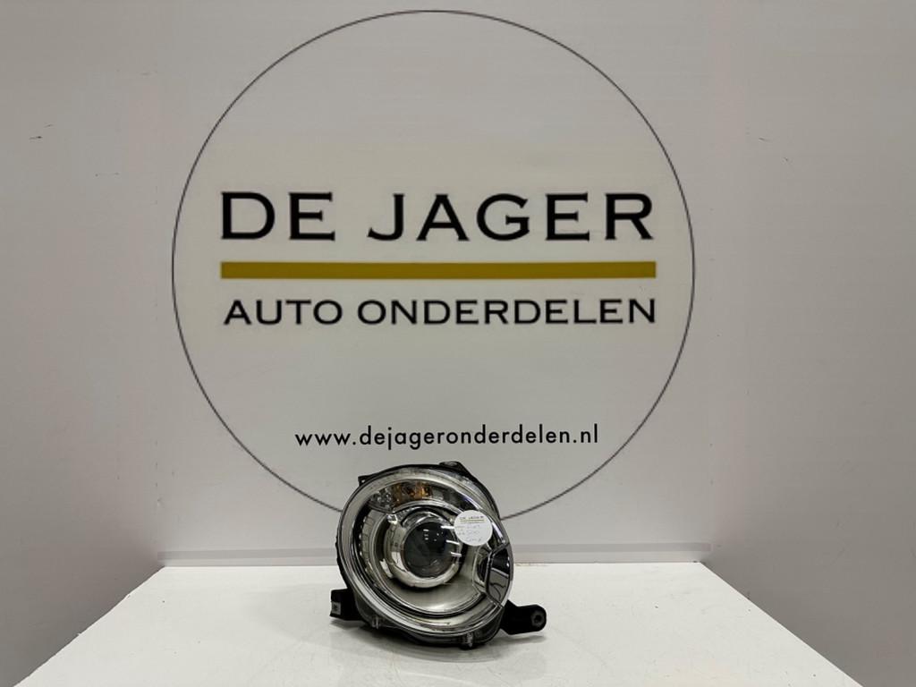 FIAT 500 ABARTH XENON KOPLAMP COMPLEET RECHTS, Auto-onderdelen, Verlichting, Gebruikt, Stellantis Europe S.p.A., Ophalen of Verzenden