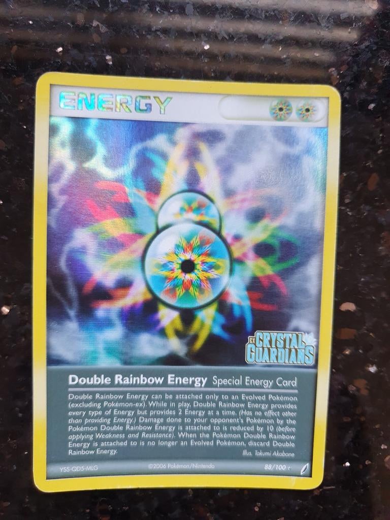 Energy 88/100 ex crystal guardians holo pokemon kaart, Ophalen of Verzenden, Zo goed als nieuw