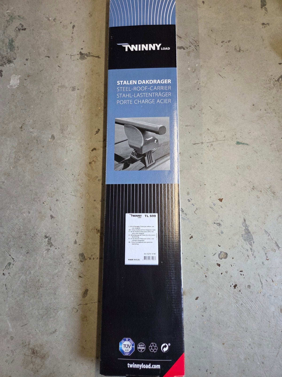 Twinny Load TL S99 Universele Dakdragers voor Diverse Auto's, Auto diversen, Dakdragers, Ophalen, Zo goed als nieuw