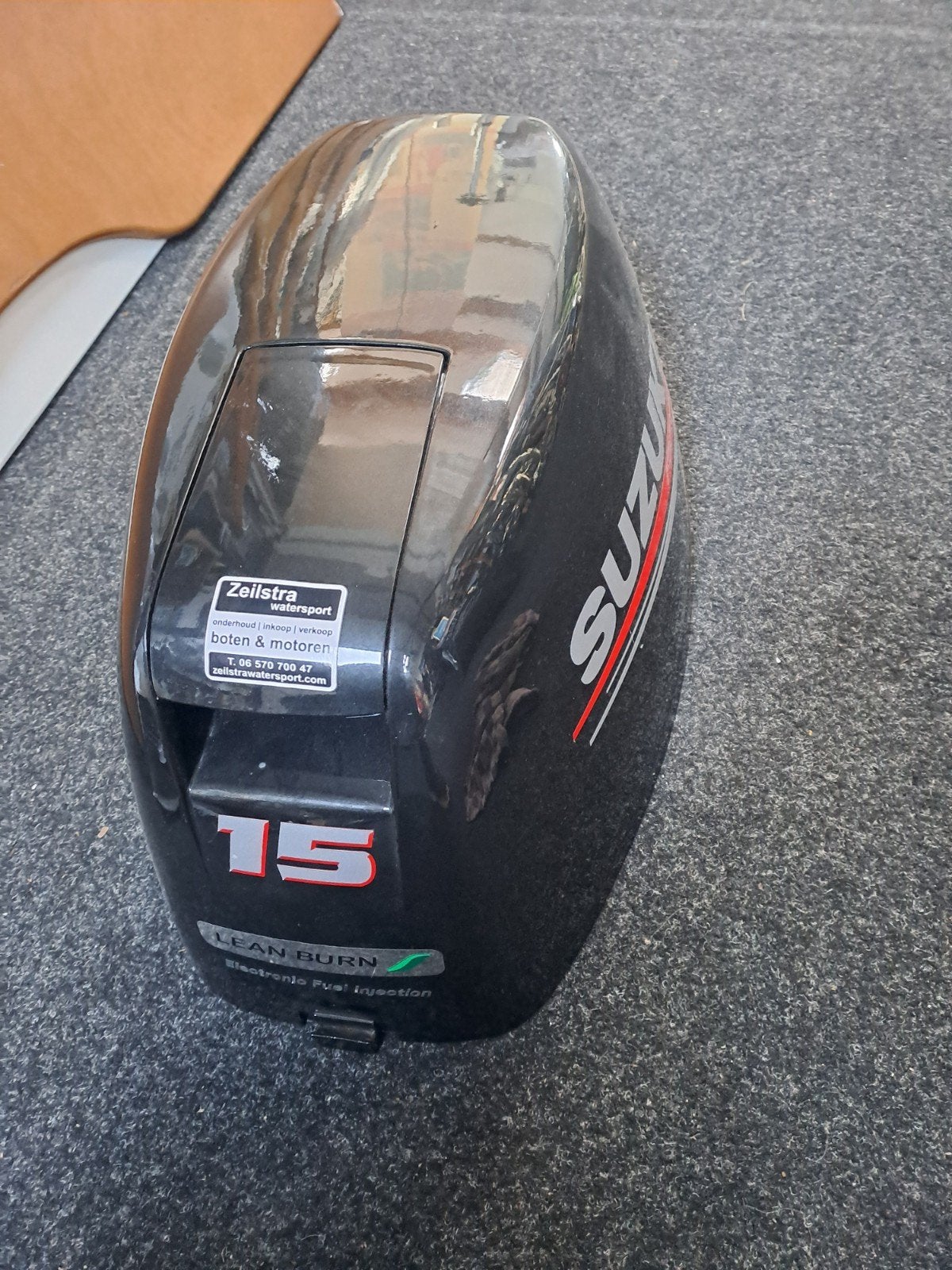 Suzuki Buitenboordmotor kap Df 15 Kap 15 PK - Zo goed als ni, Ophalen of Verzenden, Zo goed als nieuw, Motor en Techniek
