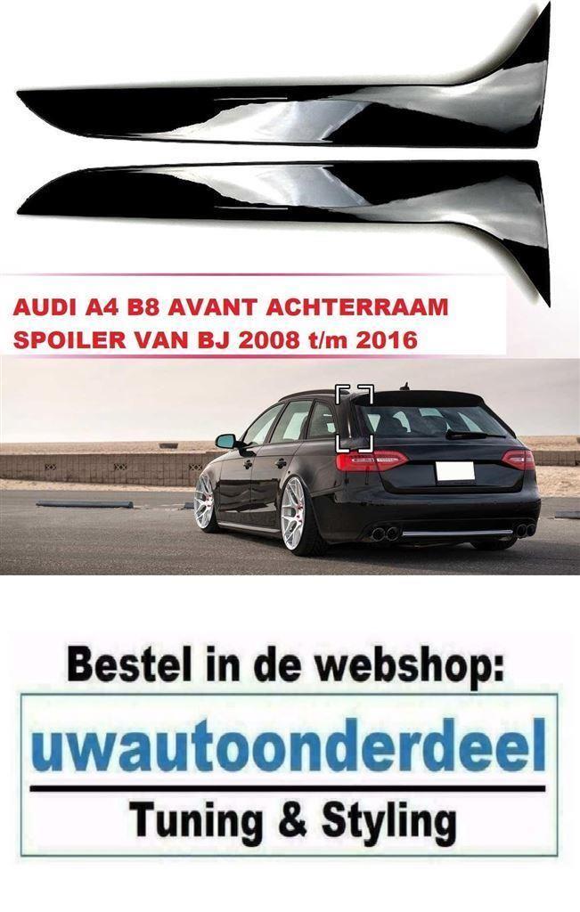 Achterraam Spoiler Spoiler Geschikt Voor Audi A4 B8 B8.5 Ava, Verzenden, Automotive Parts, A.parts@hotmail.nl, Trasmolenlaan 12 3447 GZ Woerden