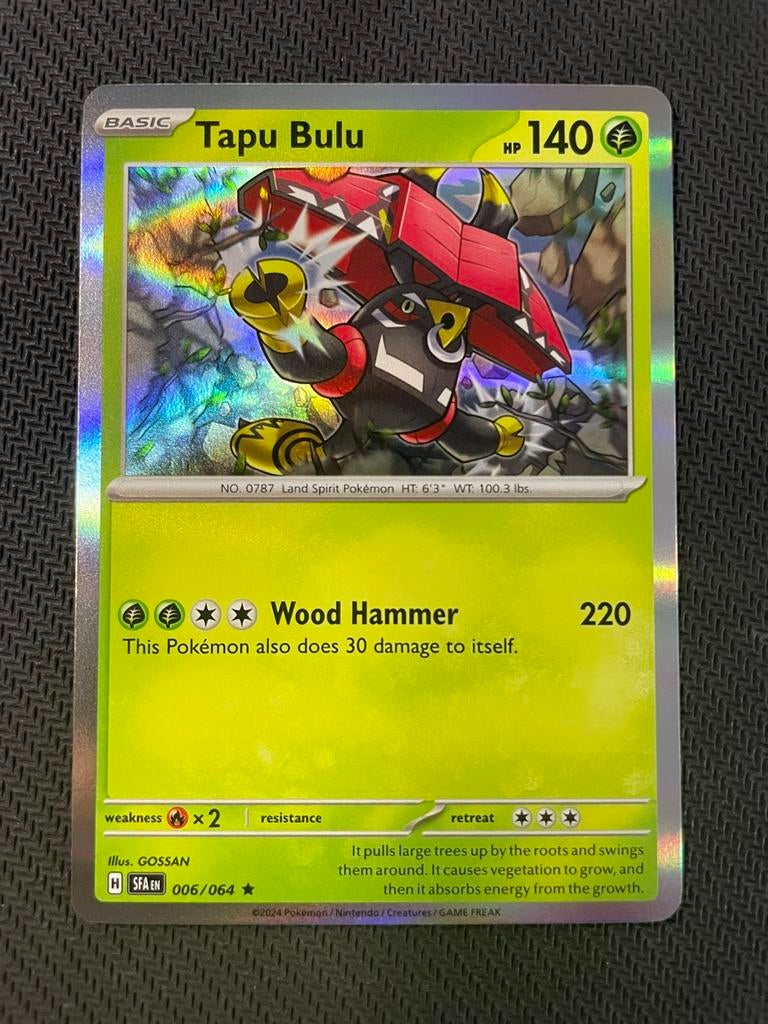 Tapu Bulu 006/064 Rare Holo Shrouded Fable Packfresh, Ophalen of Verzenden, Zo goed als nieuw