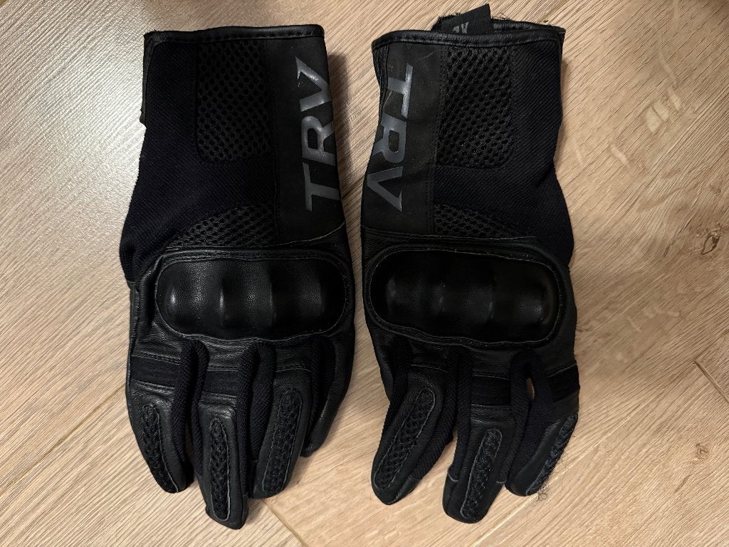 TRV motorhandschoenen – maat XL – weinig gebruikt, Motoren, Heren, Handschoenen, Tweedehands, Ophalen