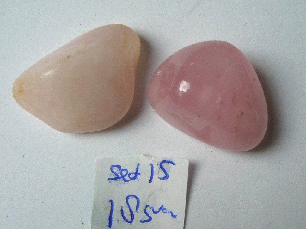 rozenkwarts 2 samen 2,00 edelsteen mineraal 1 rozekwarts, Ophalen of Verzenden, Mineraal