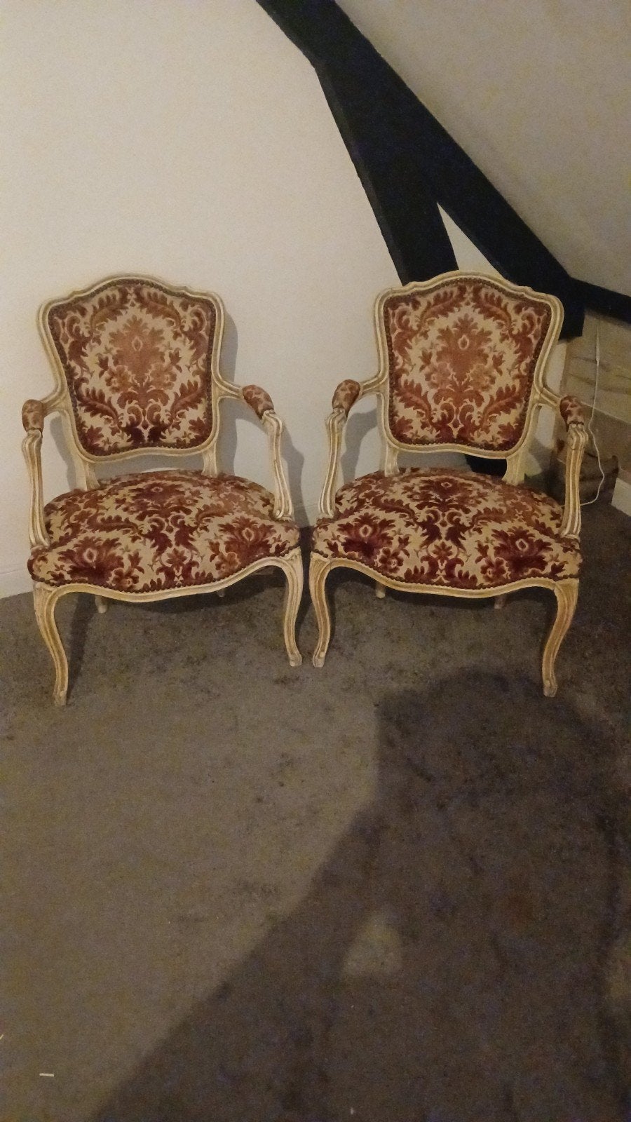 Antieke Franse fauteuils, Ophalen of Verzenden