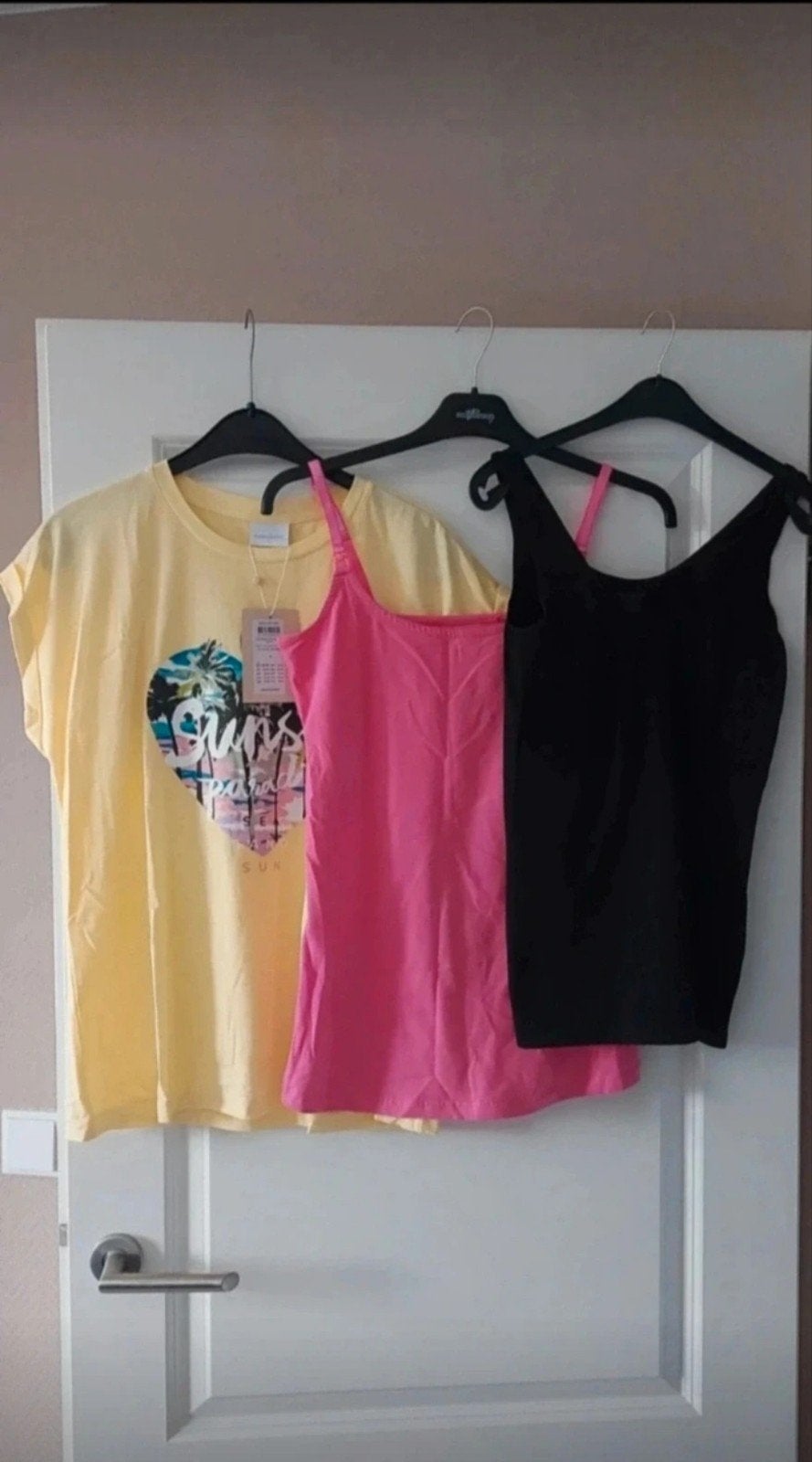 Zwangerschaps shirts maat S, Nieuw, Maat 36 (S), Geel, Mamalicious