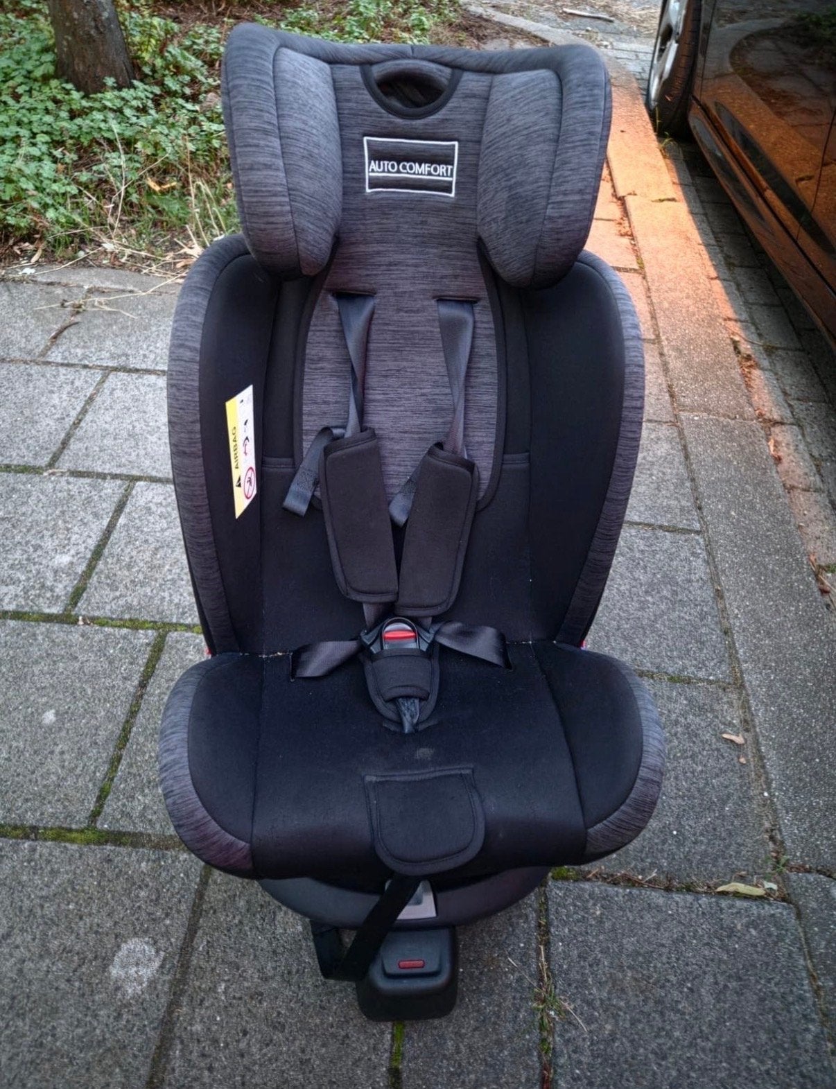 Autostoel Goliath Pro 0-1-2-3 Isofix Rotation Black/Grey, Verstelbare rugleuning, Zo goed als nieuw, 9 t/m 36 kg, Isofix