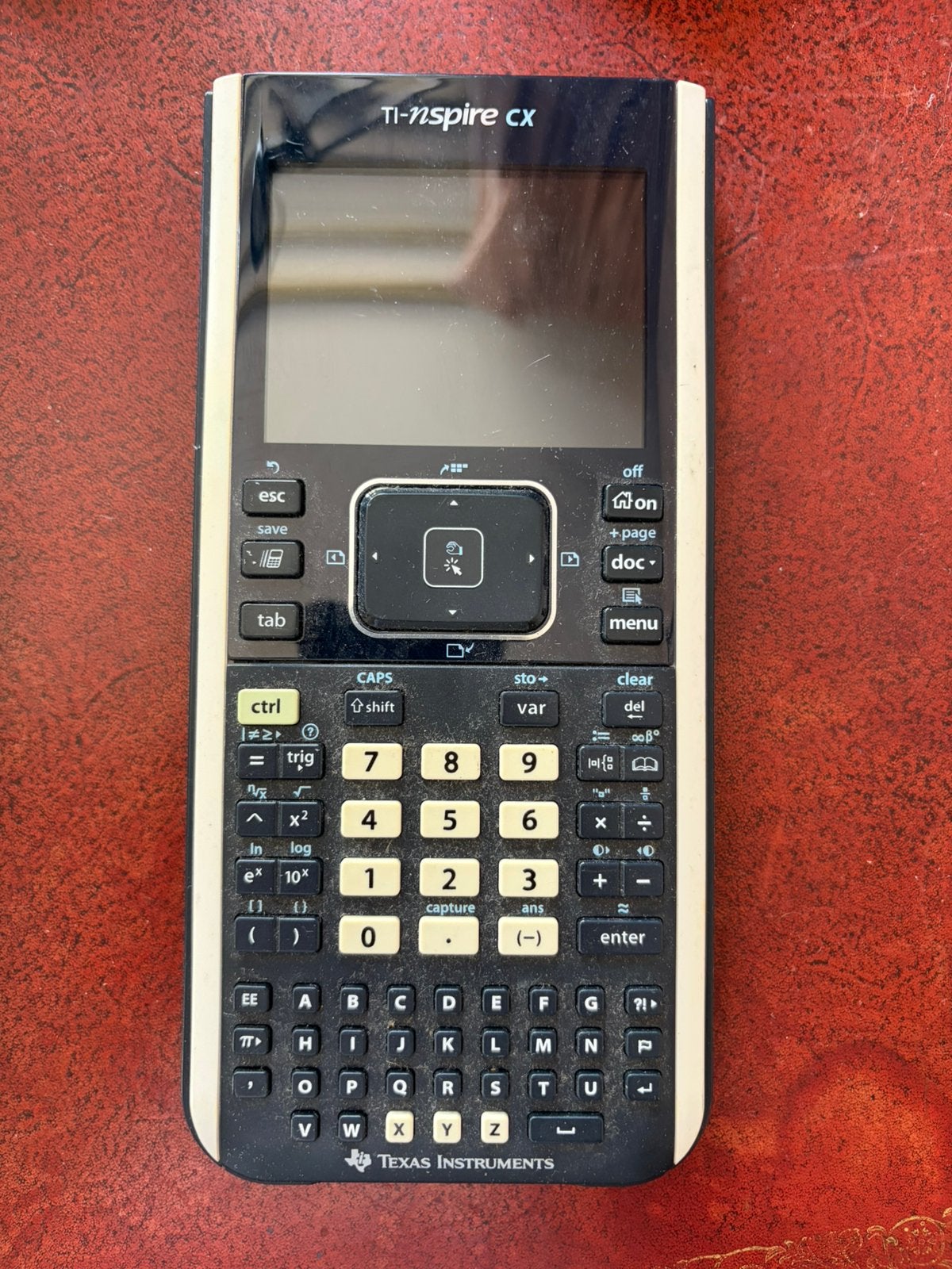 Texas Instruments TI-Nspire CX Grafische Rekenmachine Kleur, Diversen, Ophalen, Grafische rekenmachine, Zo goed als nieuw