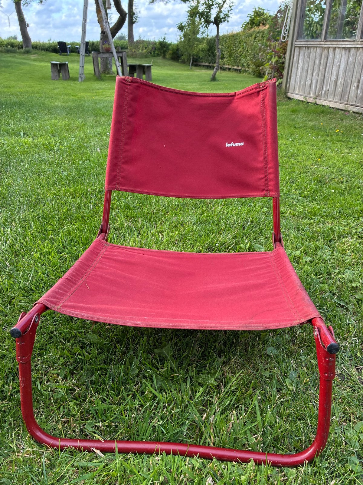 Lafuma campingstoelen 3x laag, 1x hoog., Ophalen, Gebruikt, Campingstoel