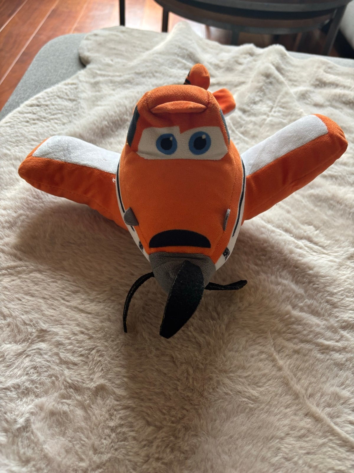 Dusty knuffel uit Disney Planes, Oranje, Gebruikt, Disney, Overige typen