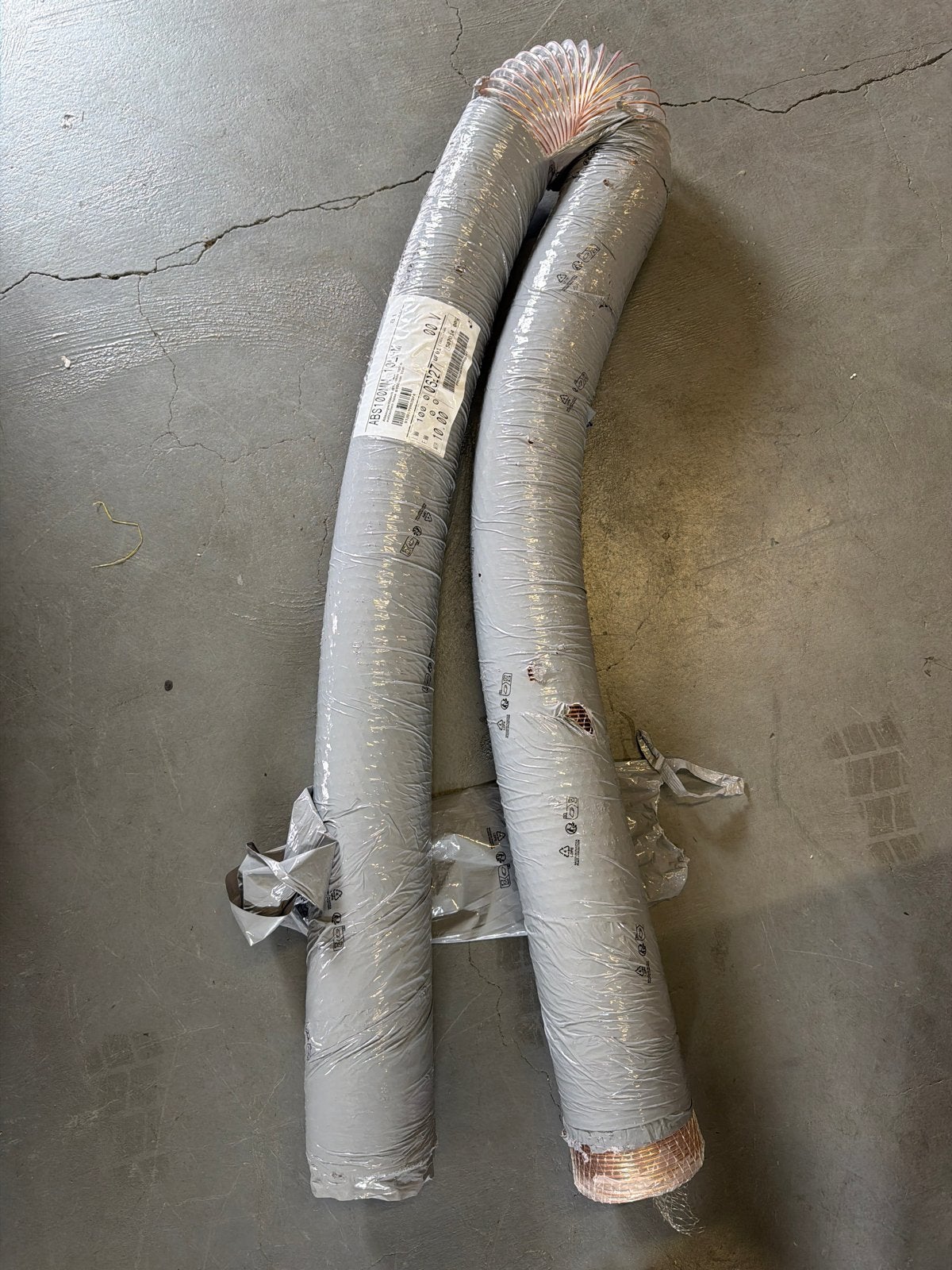 ABS Afzuigslang Ø100mm 10m - Nieuw, Nieuw, Ophalen of Verzenden, Nvt, Nvt