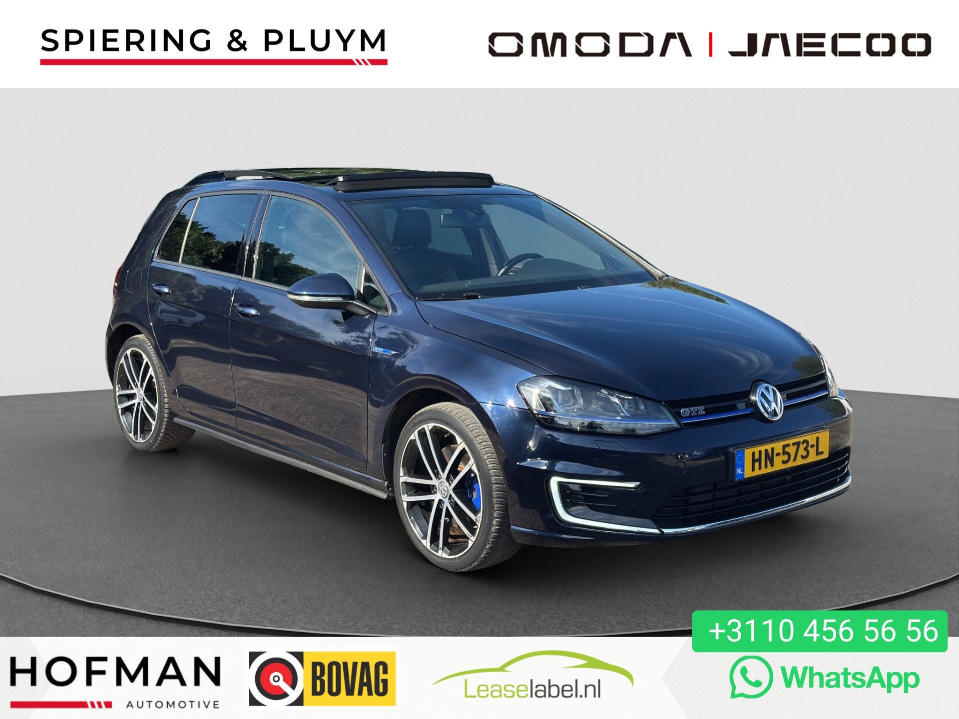 Volkswagen Golf 1.4 TSI GTE | Leder | Pano | Virtual | PDC, Auto's, Stof, Gebruikt, Euro 6, 4 cilinders
