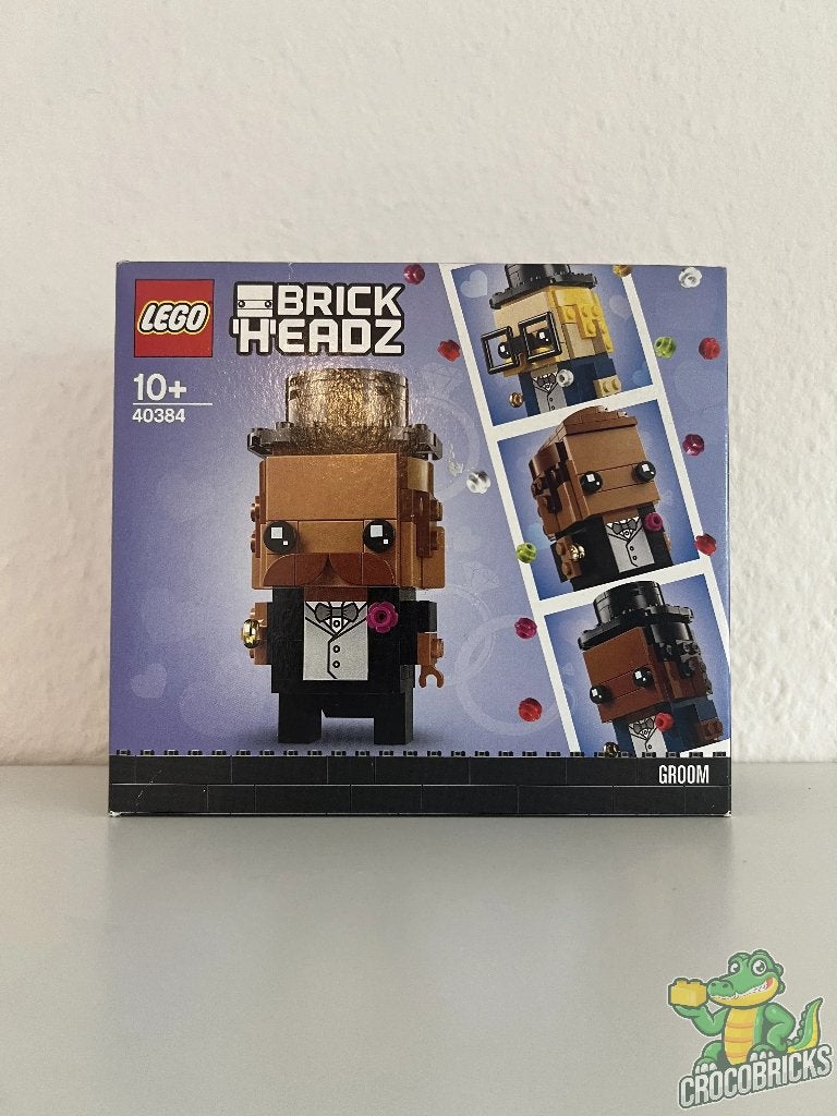 LEGO BrickHeadz 40384 Groom, Verzenden, BrickHeadz, Lego, Nieuw