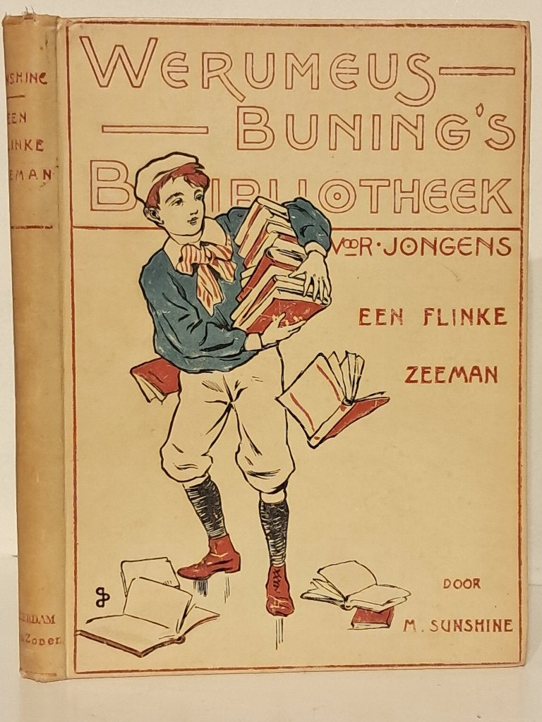 Een flinke zeeman-Werumeus Buning's Bibliotheek voor jongens, Boeken, Ophalen of Verzenden, Gelezen, M. Sunshine, Fictie algemeen