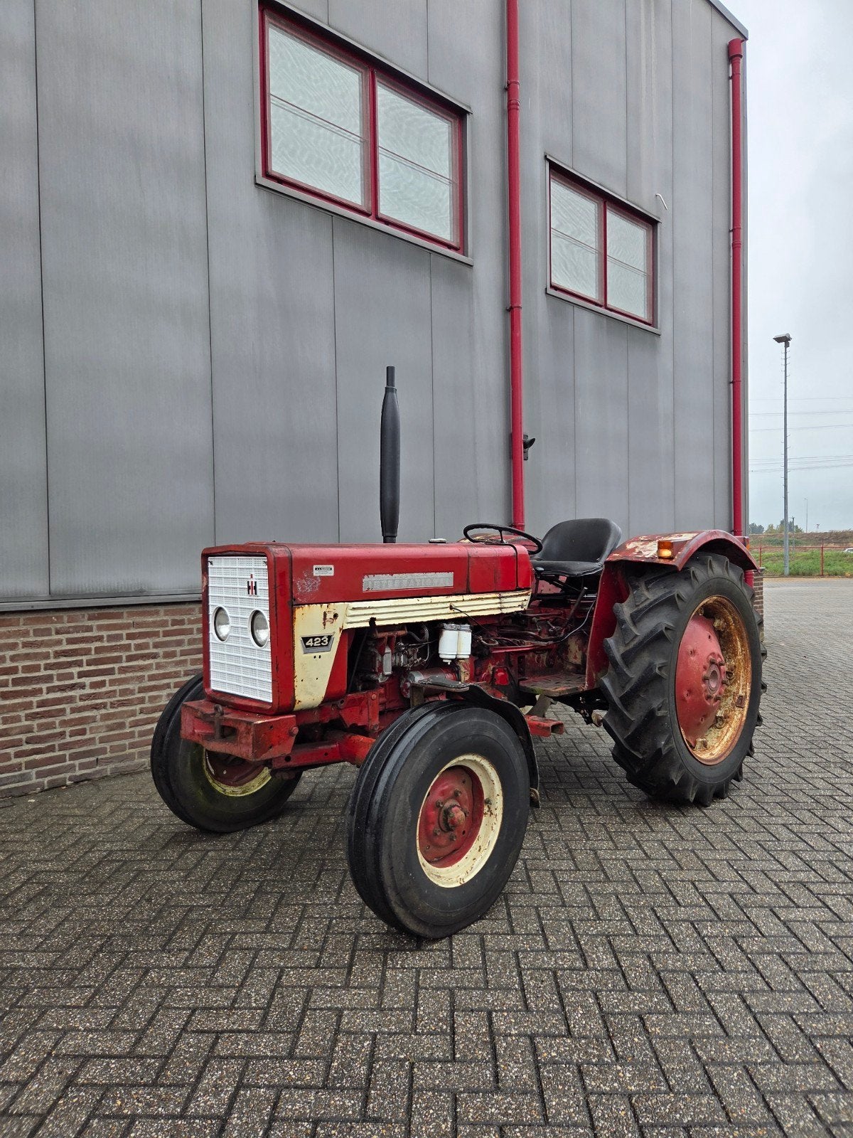 IHC International 423 Trekker 1973 met kenteken, Ophalen of Verzenden, Gebruikt, Tot 80 Pk, Case IH