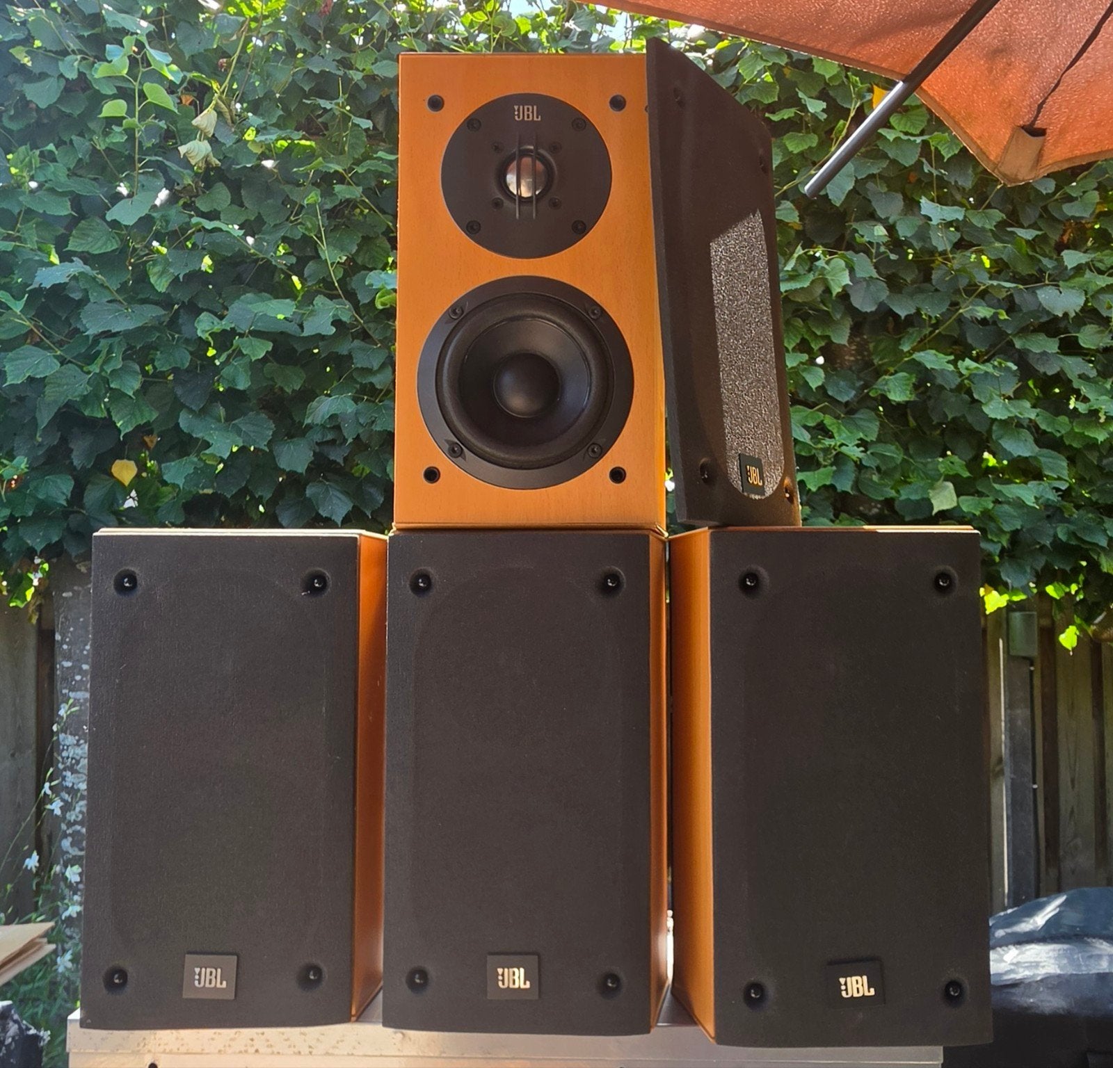 4 JBL speakers, Ophalen, Stereo speakers, Gebruikt, JBL