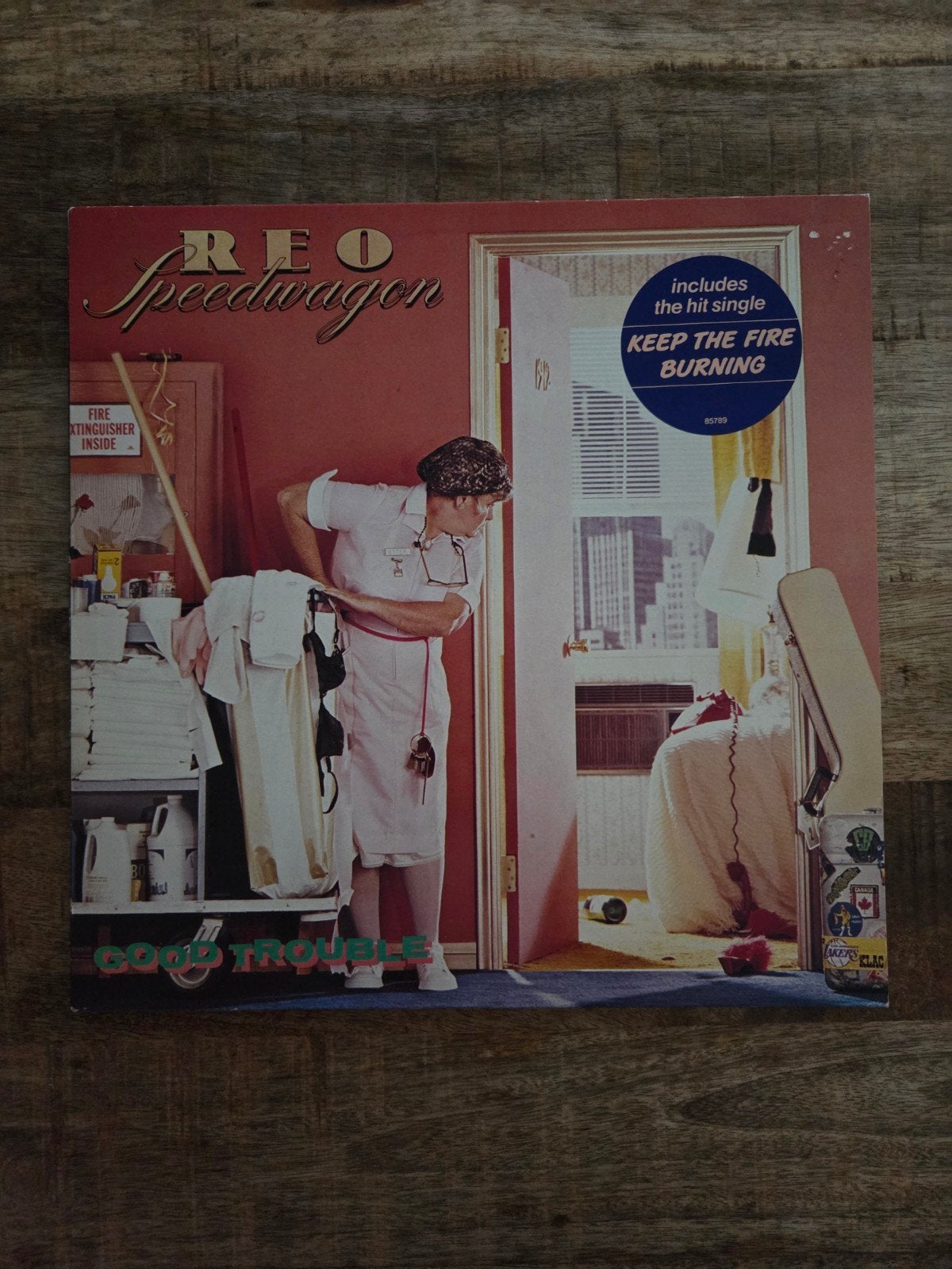 Lp reo speedwagon good trouble, Ophalen of Verzenden
