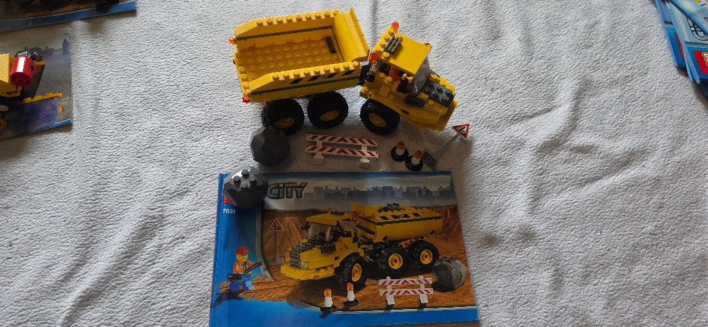 Lego City 7631 Kiepwagen, City, Lego, Ophalen of Verzenden, Complete set