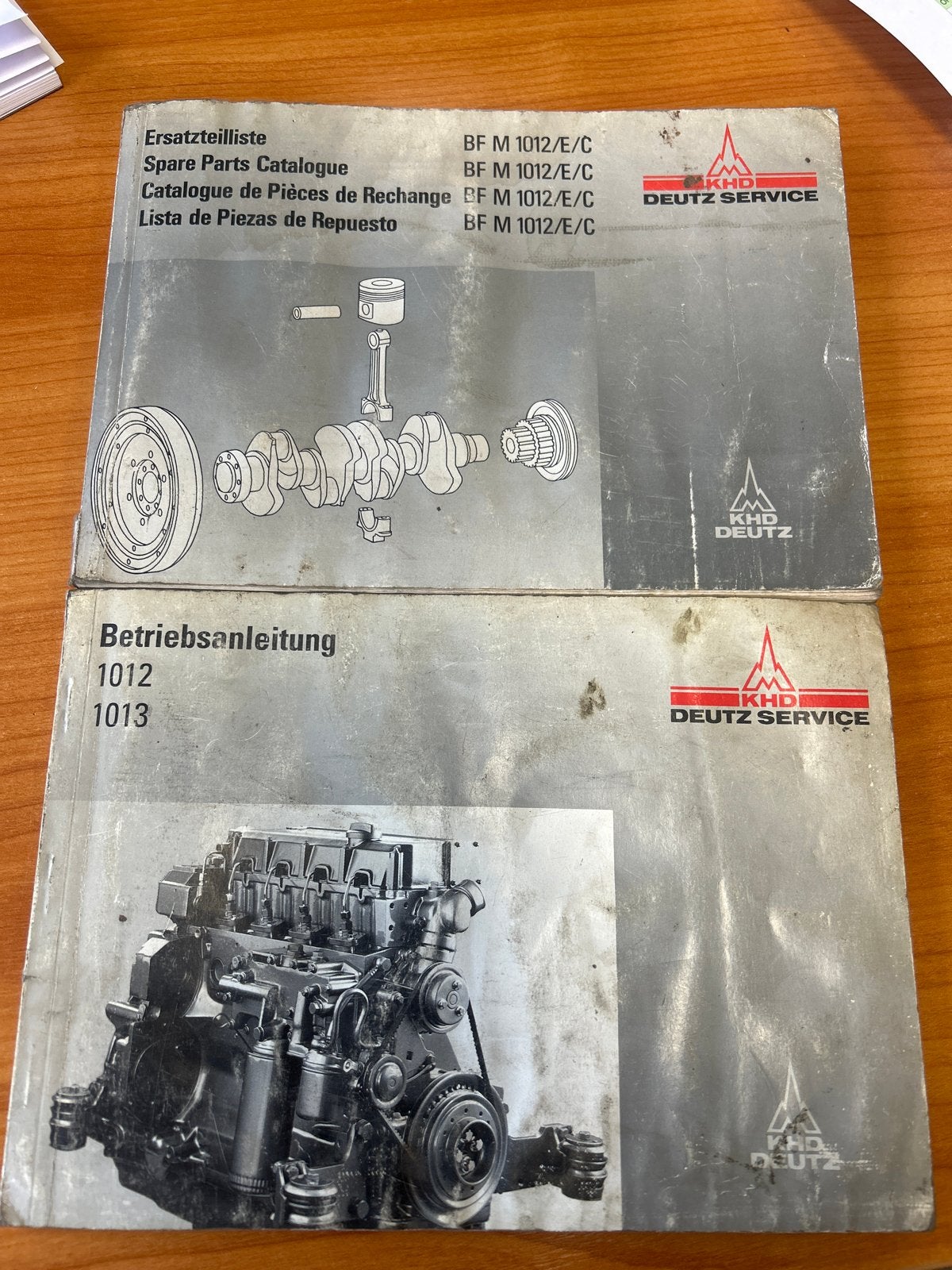 Deutz 1012/1013 Service Handleidingen: Onderdelen & Bed., Ophalen of Verzenden