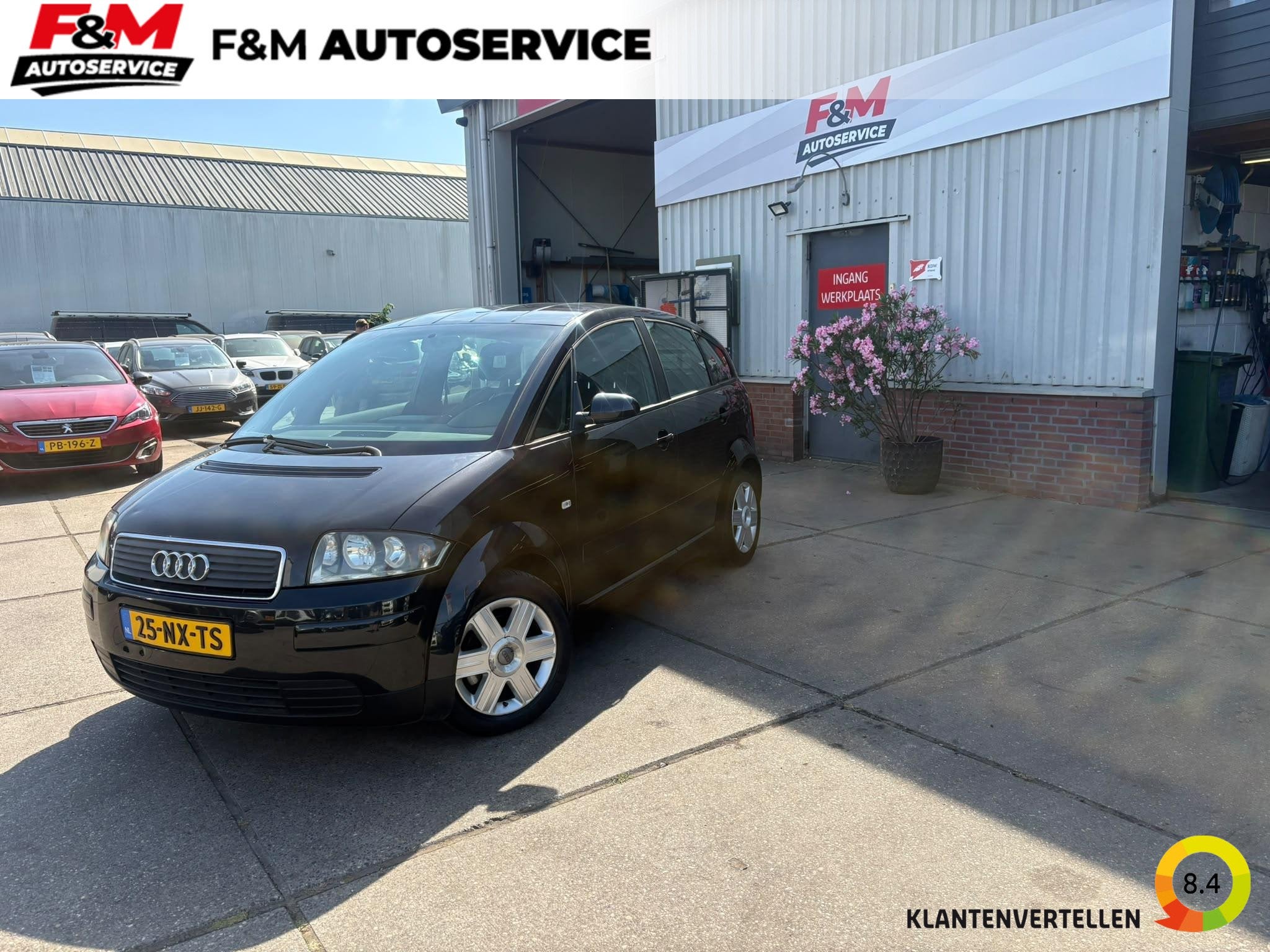 Audi A2 1.4 Pro Line, Auto's, Stof, Gebruikt, 4 cilinders, 4 stoelen