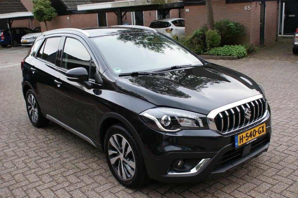 Suzuki S-Cross 1.4 Boosterjet 140PK 2018 Zwart, Voorwielaandrijving, Stof, 4 cilinders, 400 kg