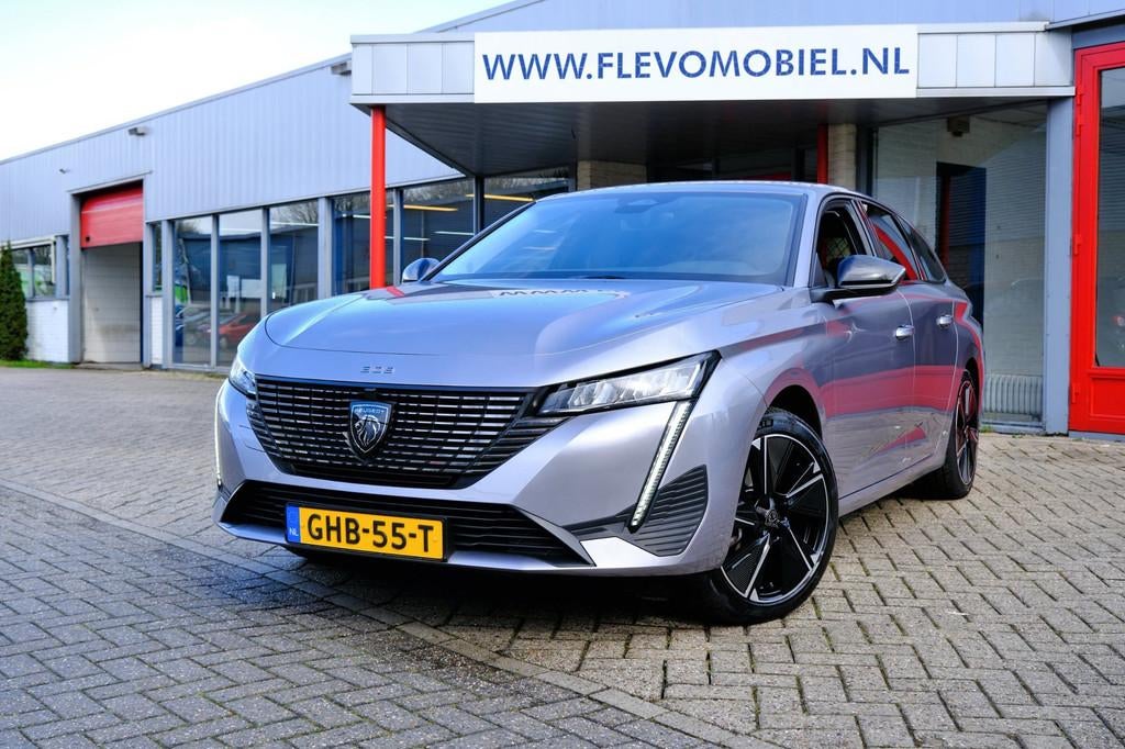 Peugeot E-308 SW Allure EV 54 kWh Aut. Navi|Half Leder|1e Ei, Auto's, 156 pk, Zilver of Grijs, Voorwielaandrijving, Automaat