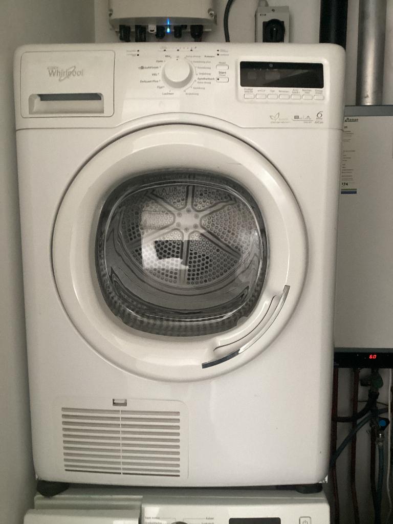 Whirlpool warmtepomp droger GRATIS, Ophalen, 6 tot 8 kg, Gebruikt, Overige typen