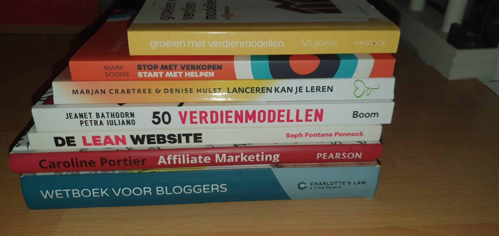 Boekenpakket 7x Online Ondernemen & Marketing, Ophalen of Verzenden, Zo goed als nieuw, E-commerce en Internet, Diverse auteurs