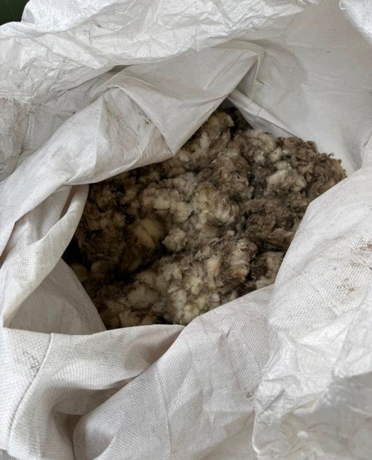 schapenwol;  moestuin bomen struiken tegen warmte en slakken, Ophalen, Compost