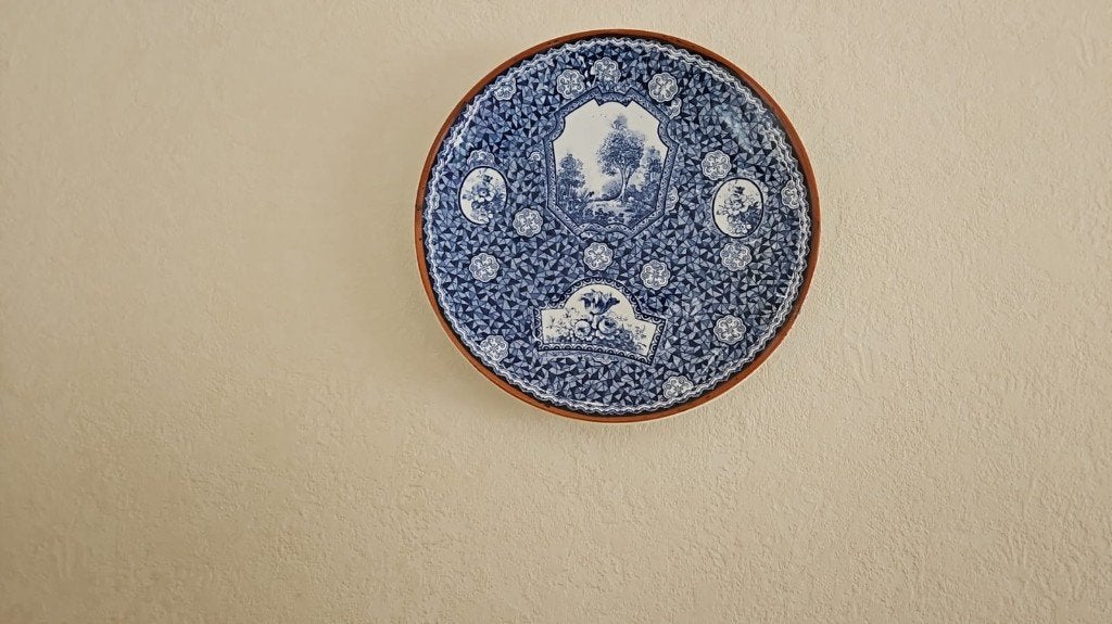 wandbord wand bord Villeroy en Boch Flamand 25 cm diameter, Antiek en Kunst, Ophalen of Verzenden