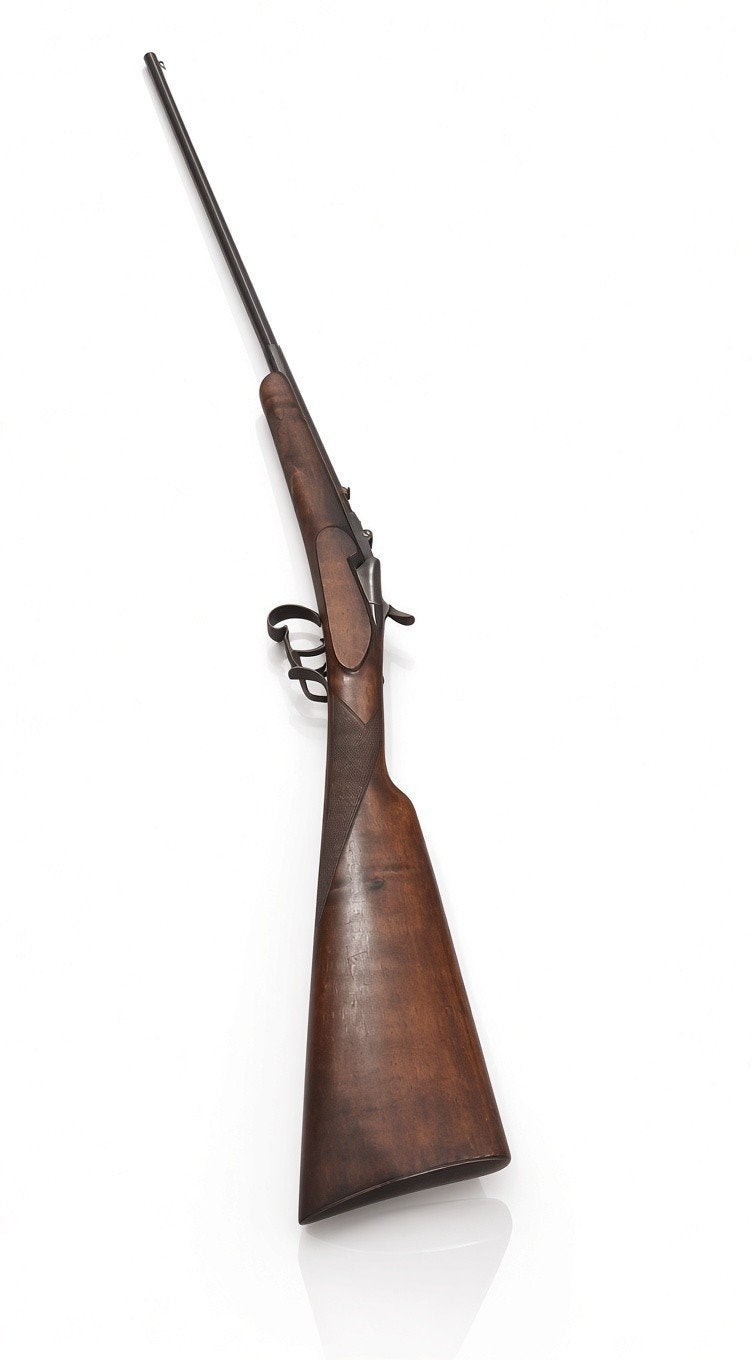 Zwartkruit flobert van voor 1870 - Onklaar en Vrijgesteld, Verzamelen, Militaria | Algemeen, Ophalen, Overige soorten