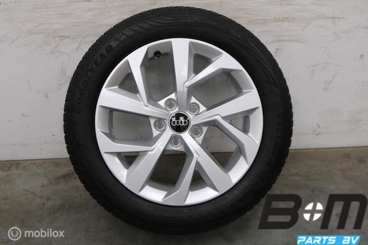 ALLSEASON! ORIGINEEL! 17 inch velgen Audi Q2! 81A601025AK, Gebruikt, Velg(en)