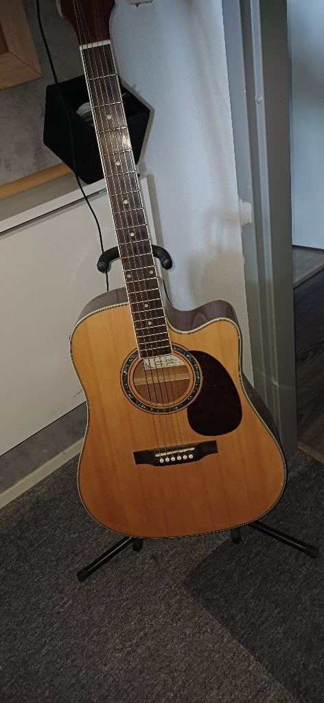 Western Gitaar, Muziek en Instrumenten, Snaarinstrumenten | Gitaren | Akoestisch, Ophalen, Zo goed als nieuw, Western- of Steelstringgitaar