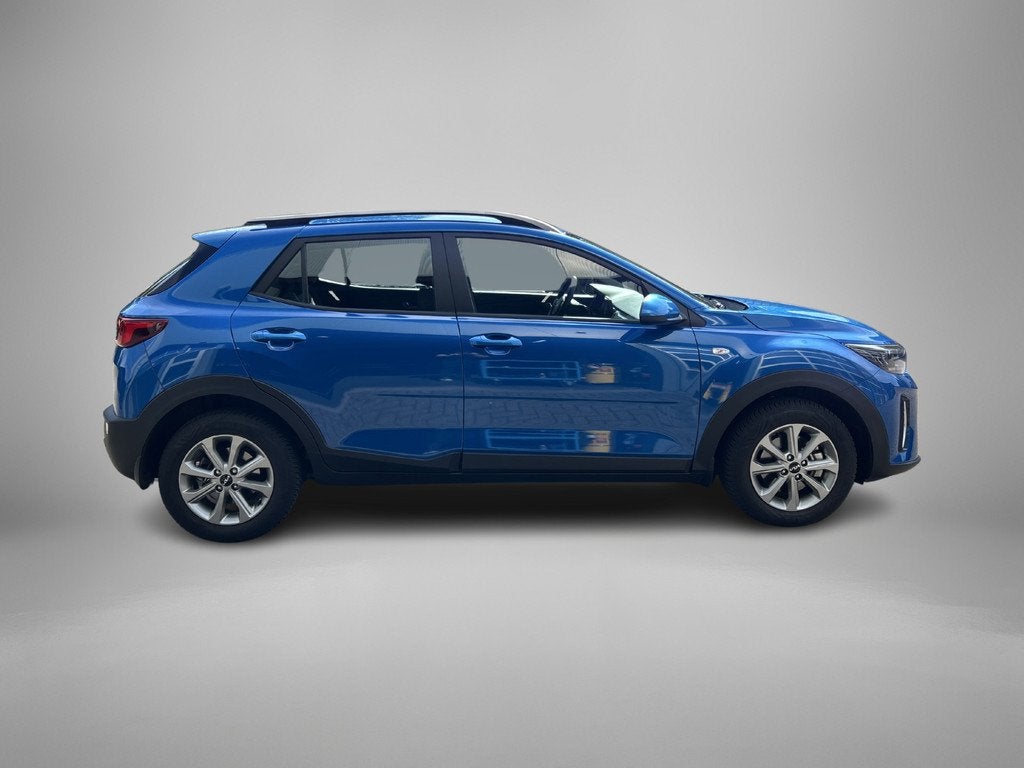 Kia Stonic 1.0 T-GDi MHEV DynamicLine | Trekhaak | LED | Nav, Auto's, Voorwielaandrijving, 12 maanden, Gebruikt, Blauw