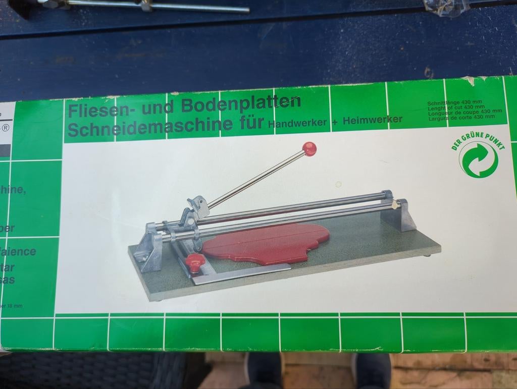 Tegelsnijder, Gebruikt, Decoupeerzaag, Ophalen of Verzenden, 30 tot 70 mm