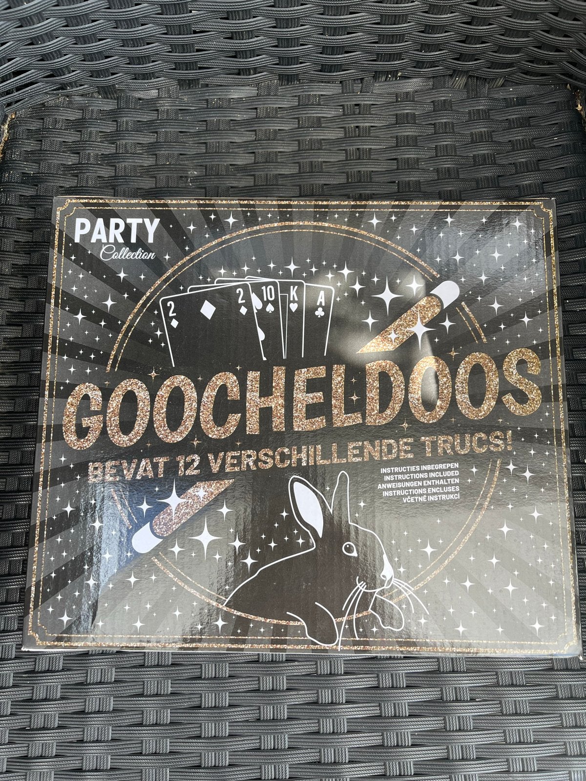Goocheldoos met 12 verschillende trucs, Ophalen of Verzenden, Nieuw
