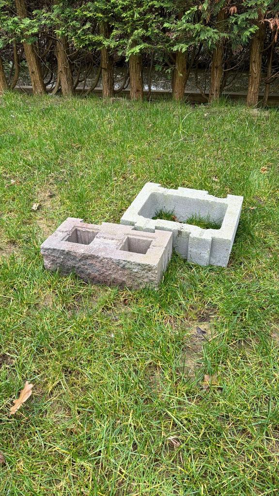 Stackton blokken, Ophalen, Minder dan 30 cm, Zo goed als nieuw, Beton