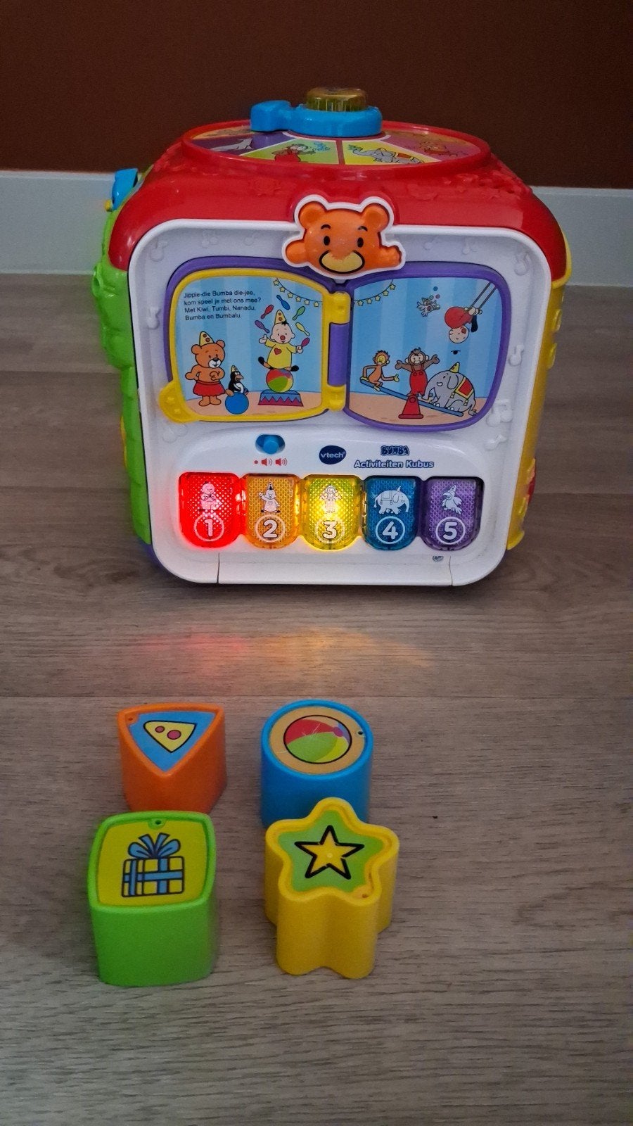 VTech Bumba Activiteiten Kubus, Ophalen, Gebruikt, Overige typen, Met licht