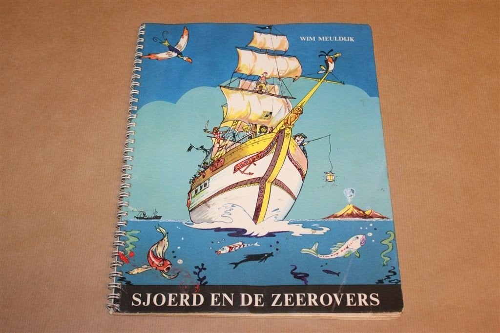 Sjoerd en de Zeerovers — Plaatjesalbum Co-op Meuldijk 1965, Ophalen of Verzenden, Gelezen