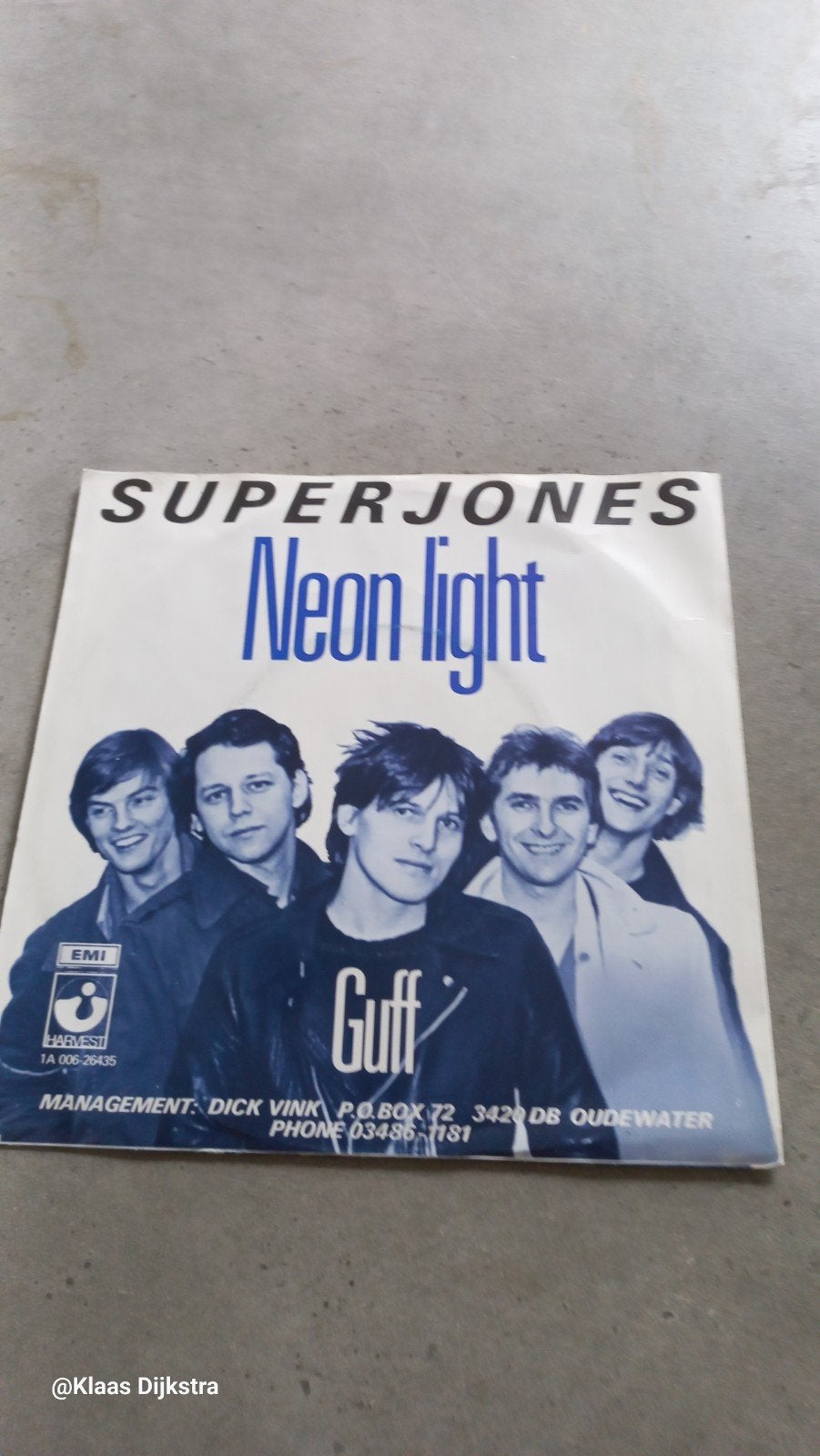 Superjones - Neon Light, Originele persing, Ophalen of Verzenden, Gebruikt, Pop