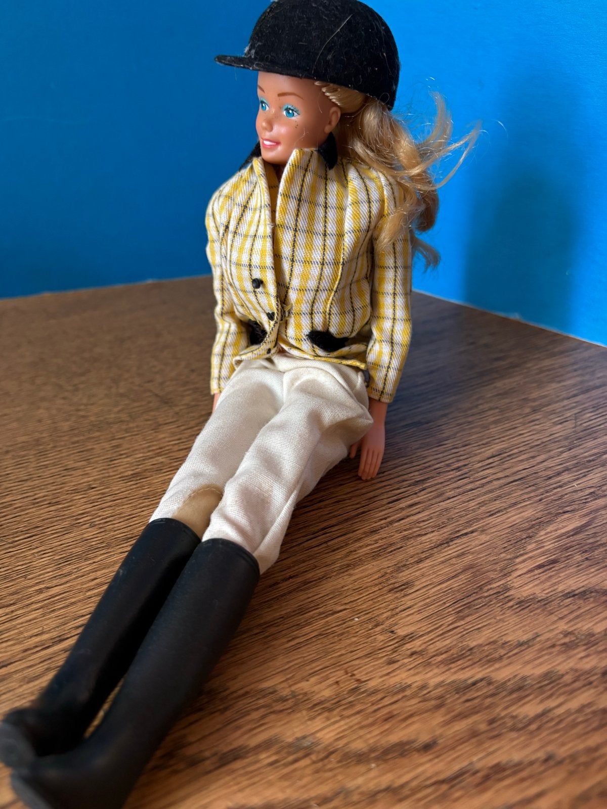 Vintage Barbie paardrijdster uit 1986 - Mattel, Ophalen of Verzenden, Gebruikt, Barbie