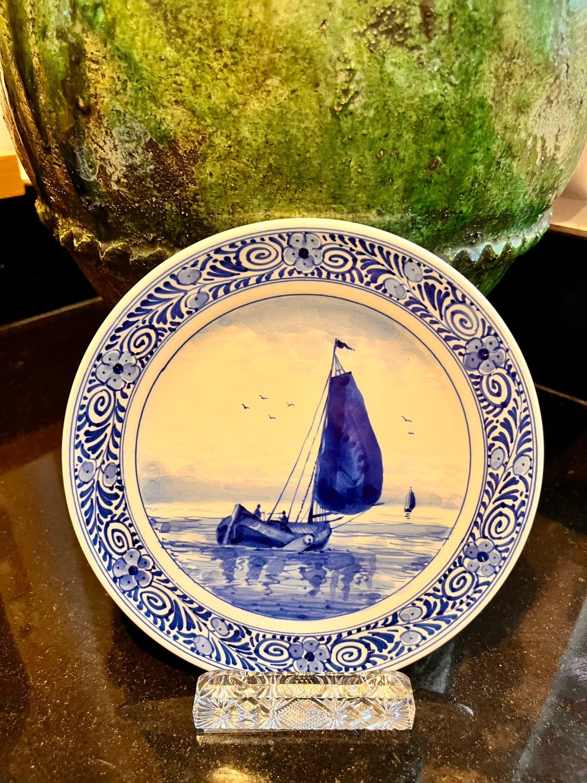 De Porceleyne Fles wandbordje bootjes 💙, Ophalen of Verzenden