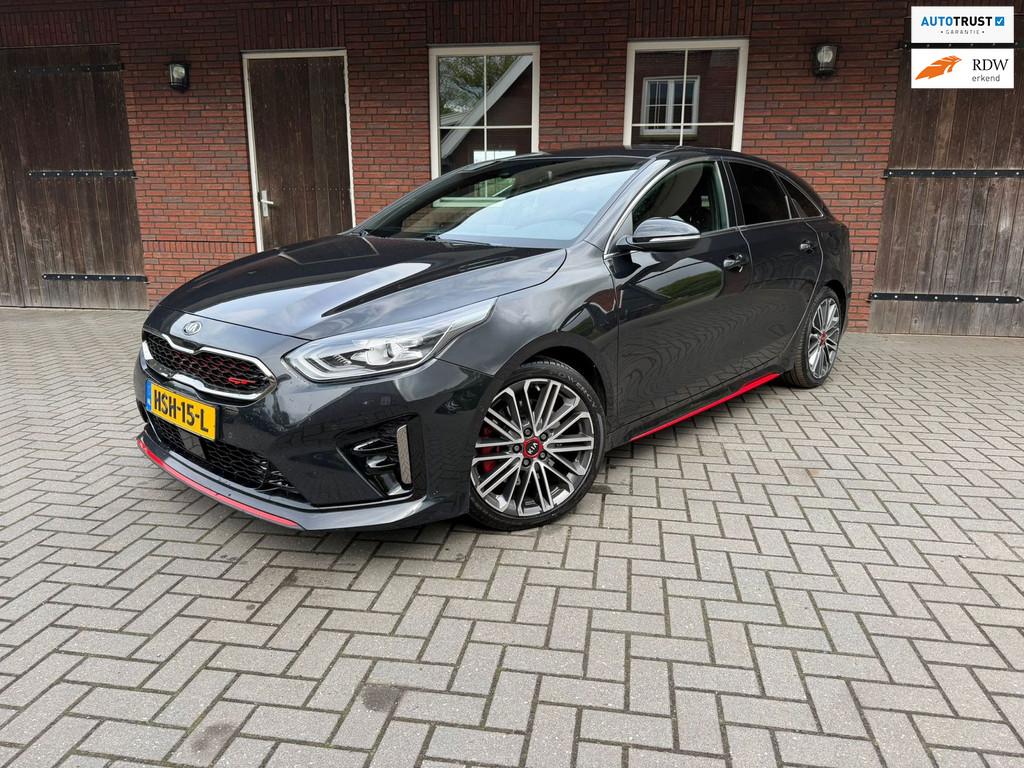 Kia PROCEED 1.6 T-GDI GT |ACC| Carplay| Memory| Keyless, 15 km/l, Gebruikt, Zwart, Leder en Alcantara