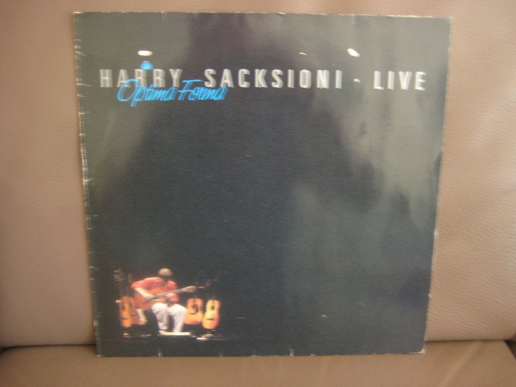 Harry Sacksioni – Live - Optima Forma, LP, Ophalen of Verzenden, Zo goed als nieuw, 12 inch