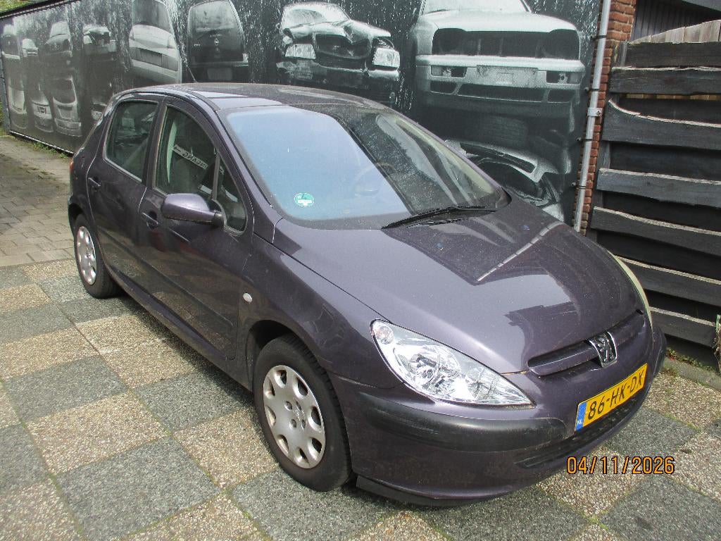 Peugeot 307 2001 1.6, Voorwielaandrijving, Bedrijf, Handgeschakeld, Te koop